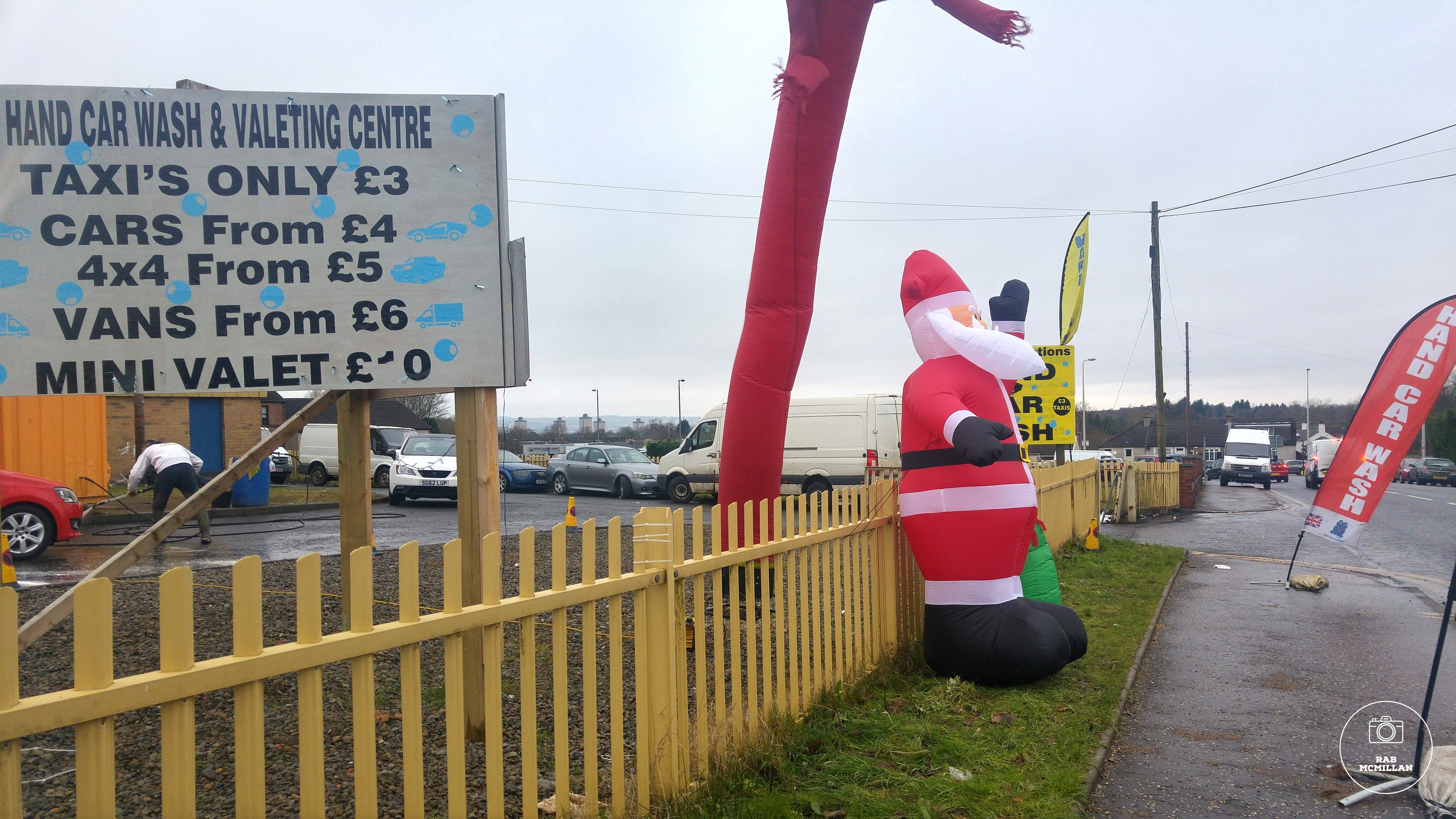 Kitchener Street, Wishaw, Christmas, 2017.