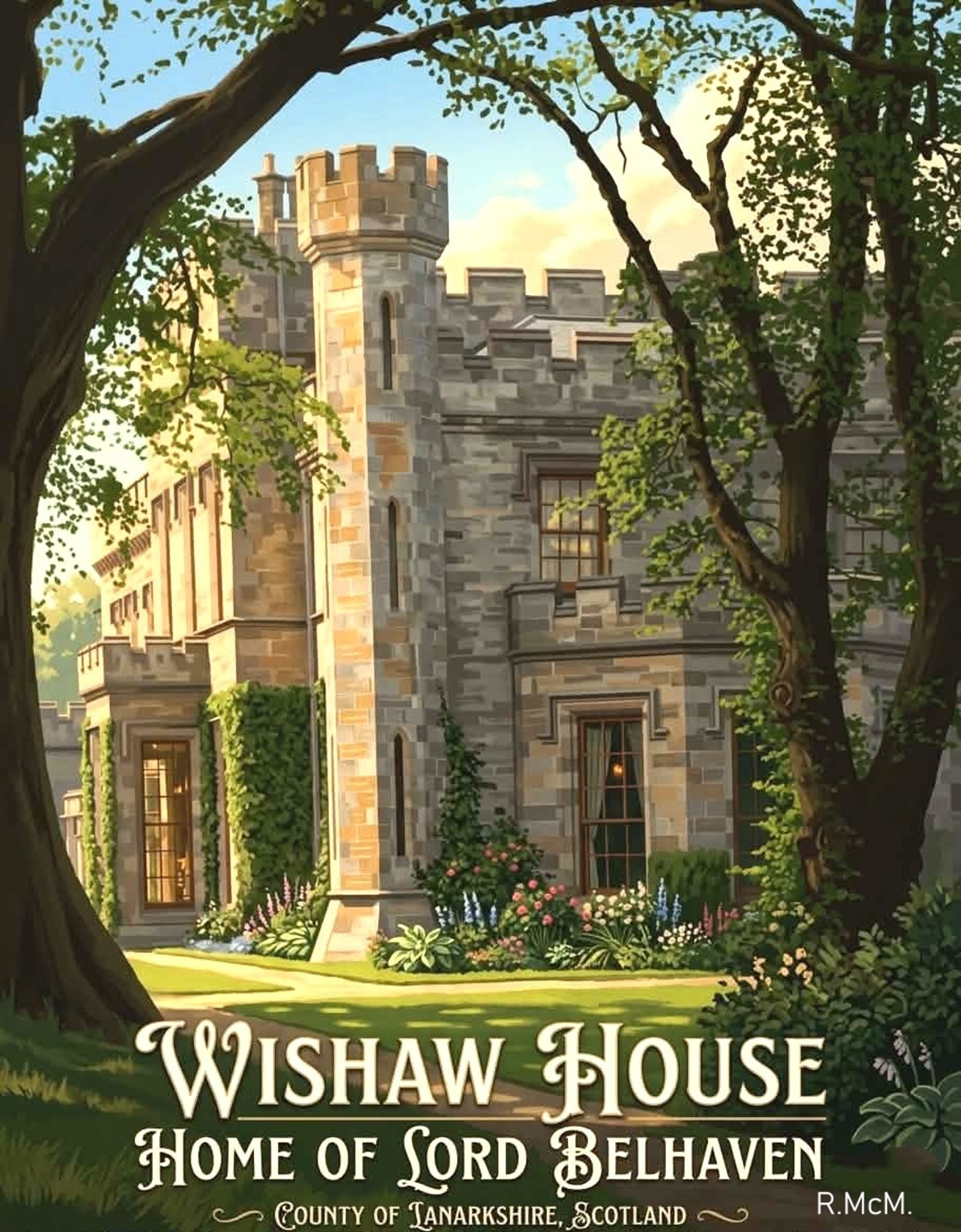 Wishaw House, home of Lord Belhaven.