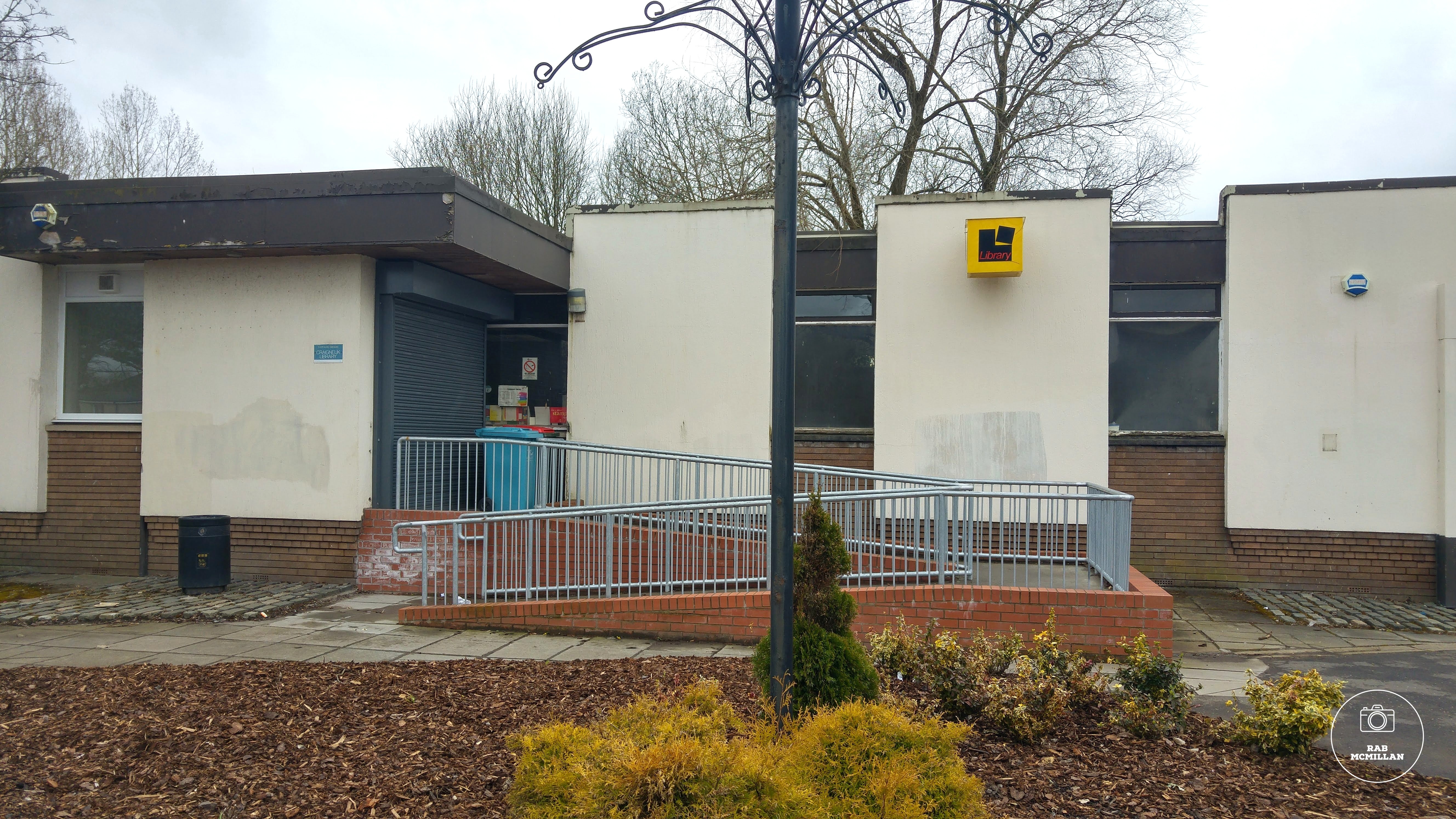 Craigneuk Library, Wishaw, 2016.