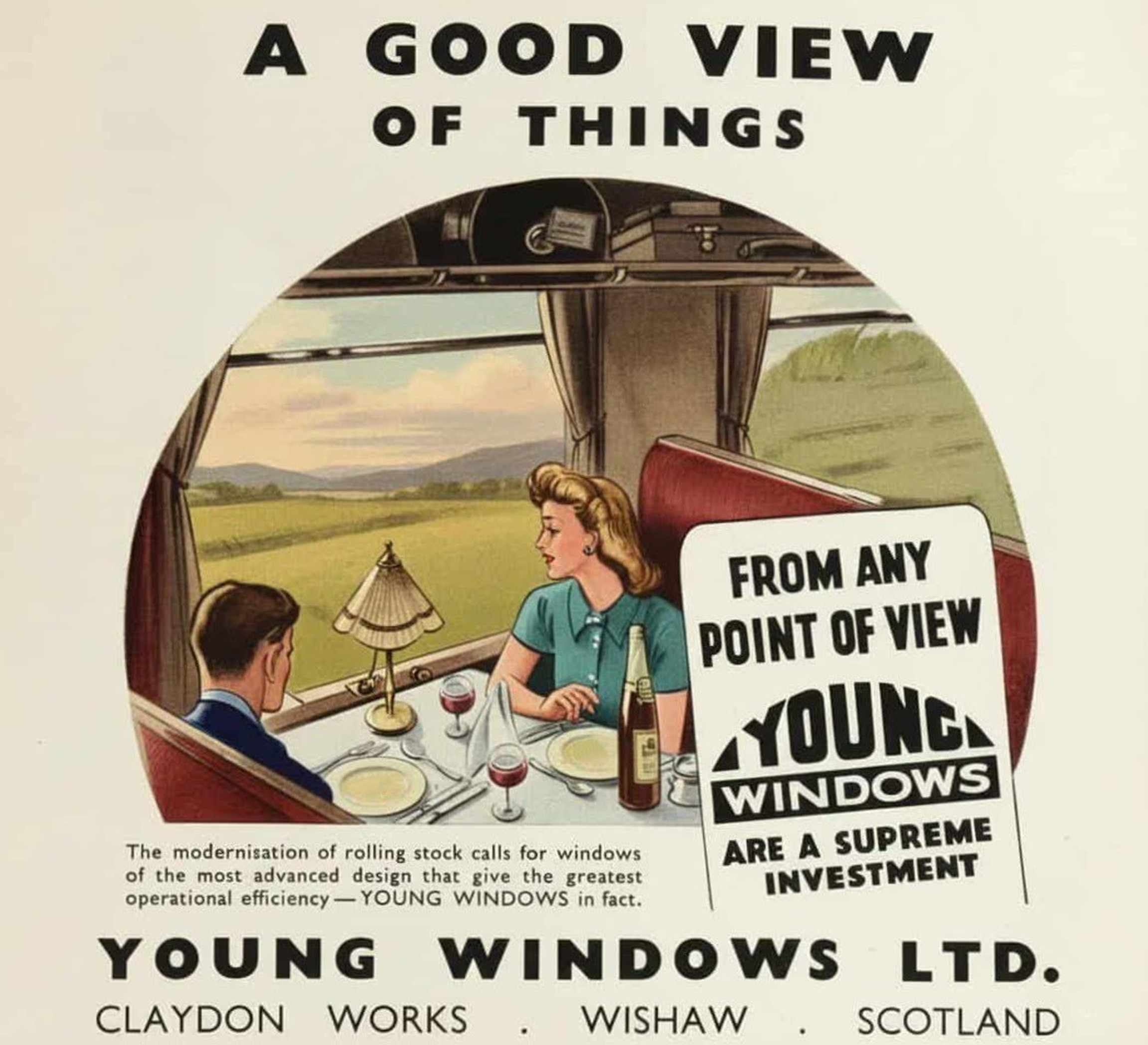 Young Windows, Millbank Road, Wishaw, mid 1900's.