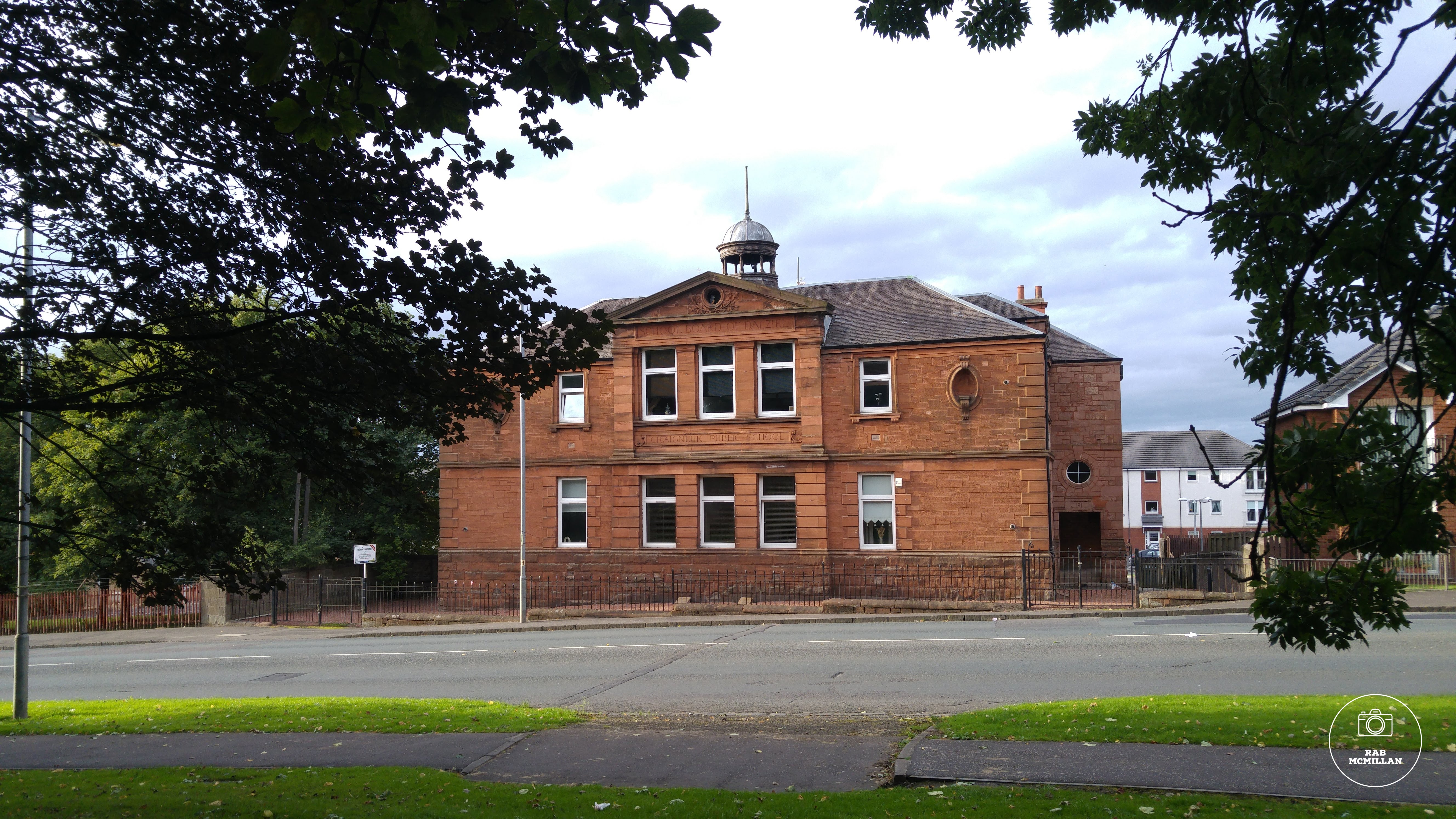 Craigneuk Public School Building, Beehive Brae, Wishaw, 2016.