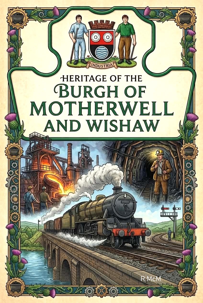 Poster I made, Burgh of Motherwell and Wishaw Heritage.