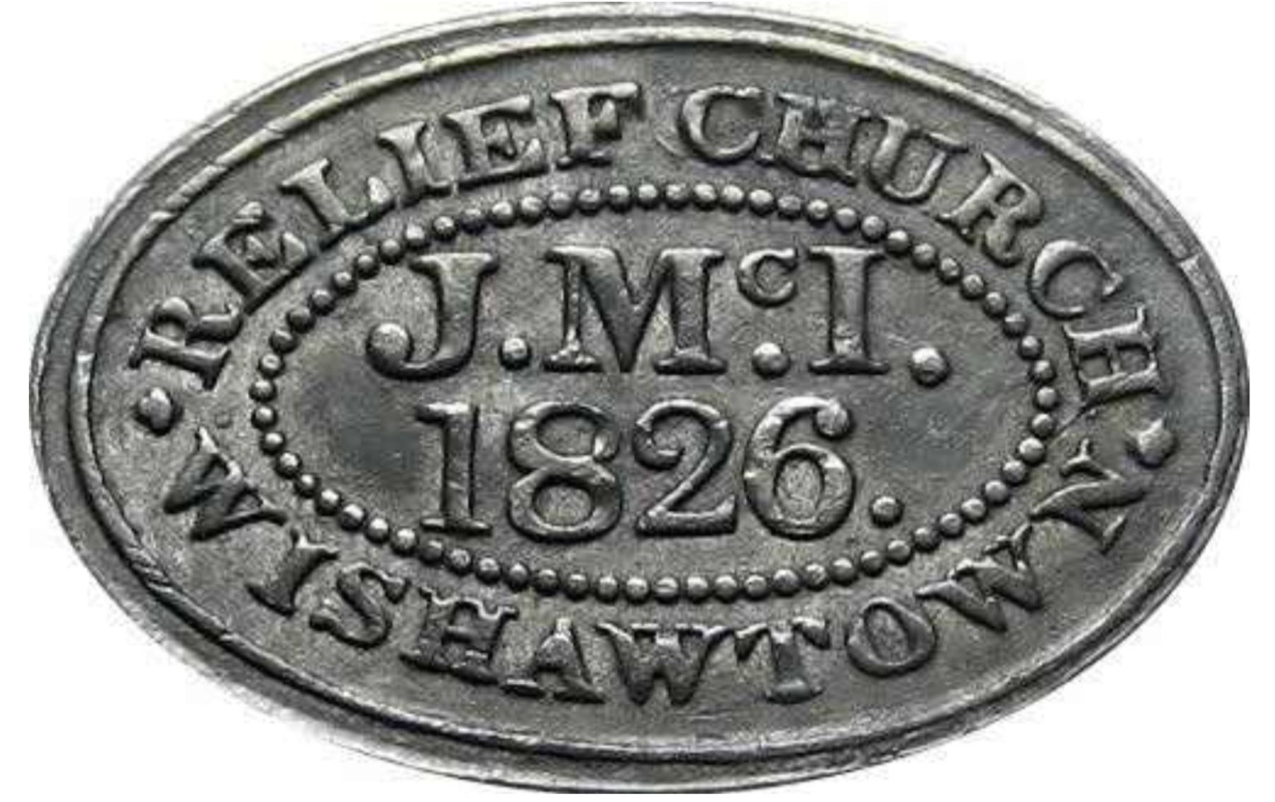Communion Token from 1826.