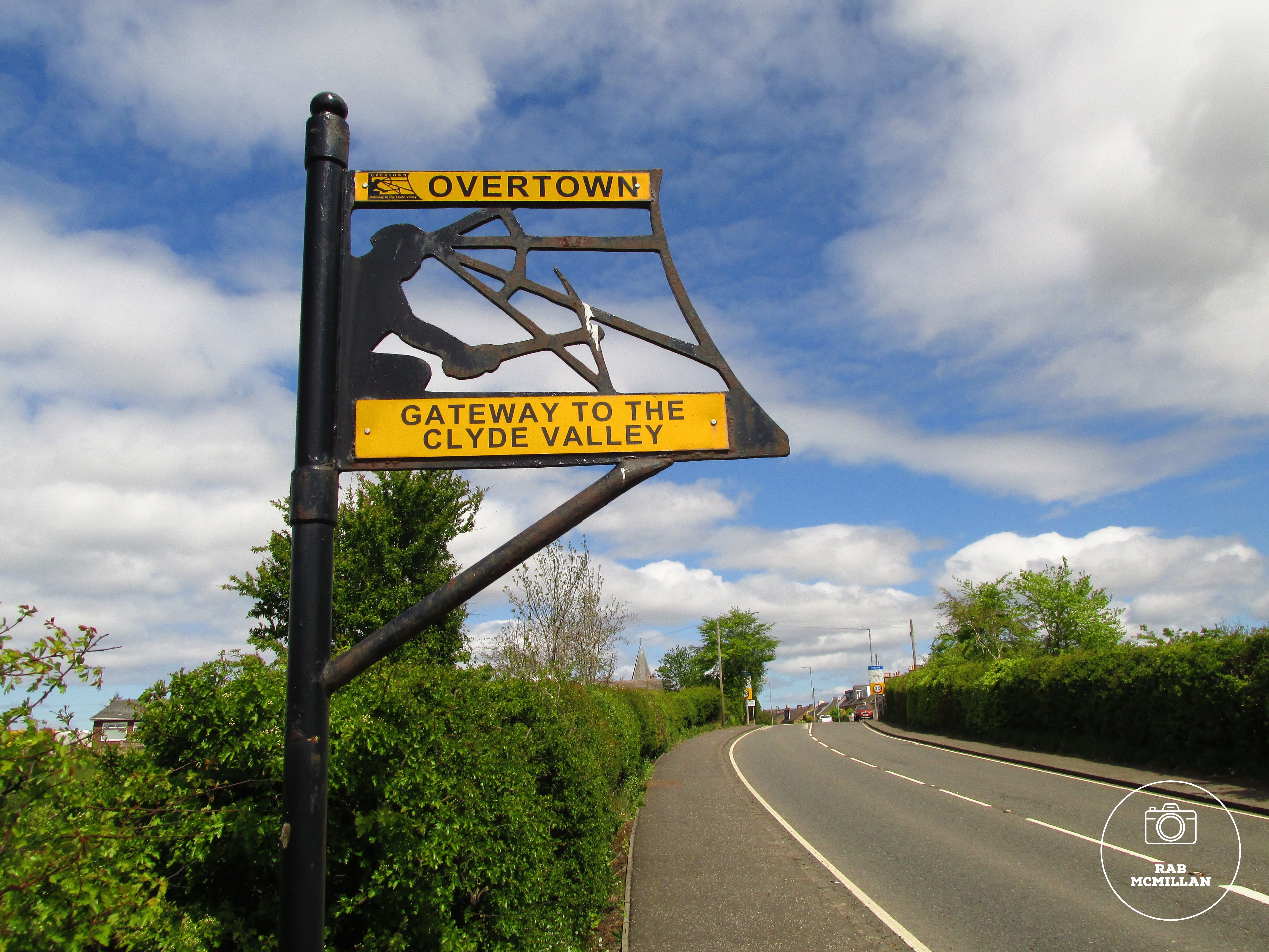 Gateway to the Clyde Valley, Horsley Brae, Overtown, Wishaw, 2020.