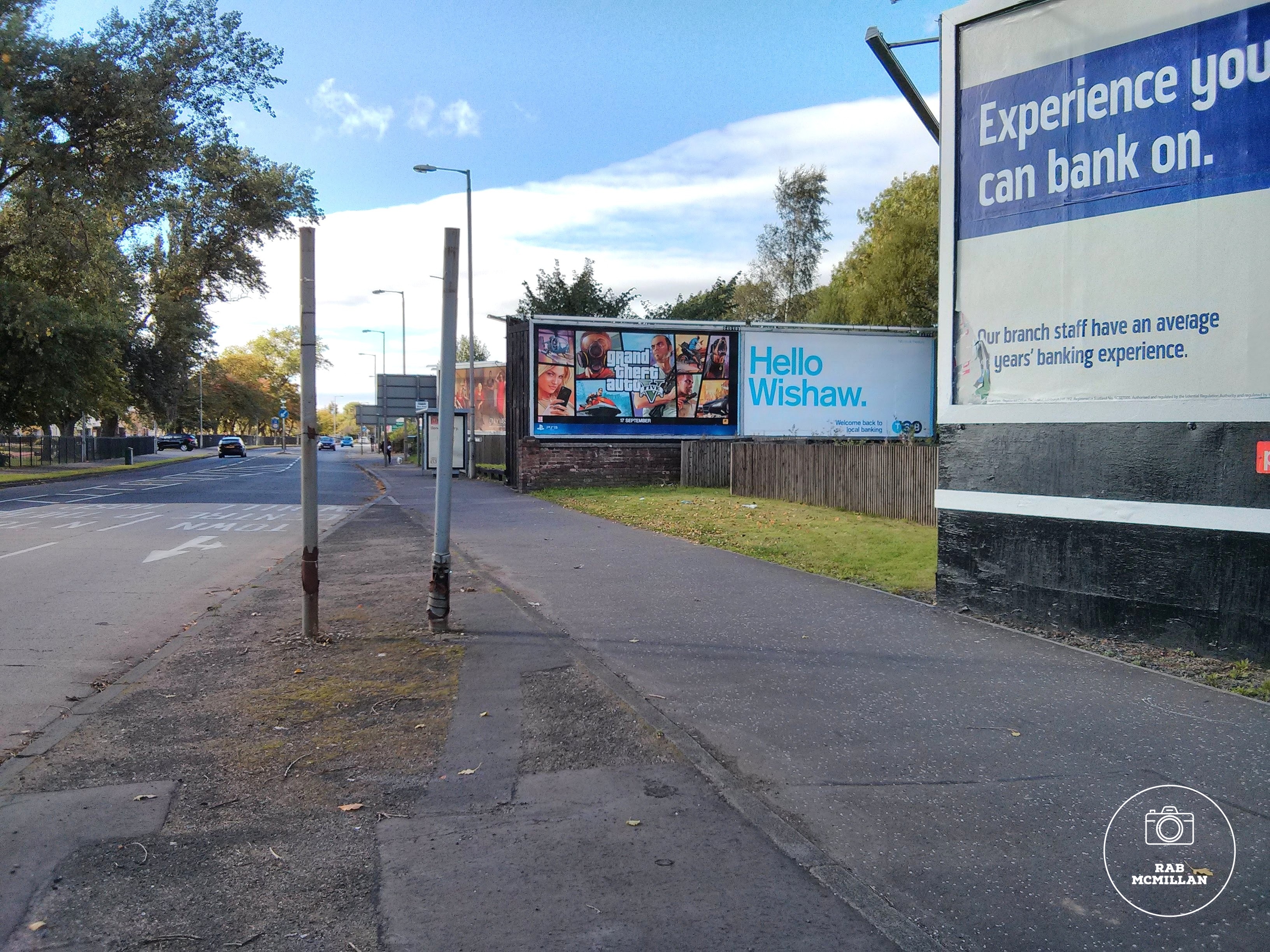 Hello Wishaw, Glasgow Road, Wishaw, 2013.