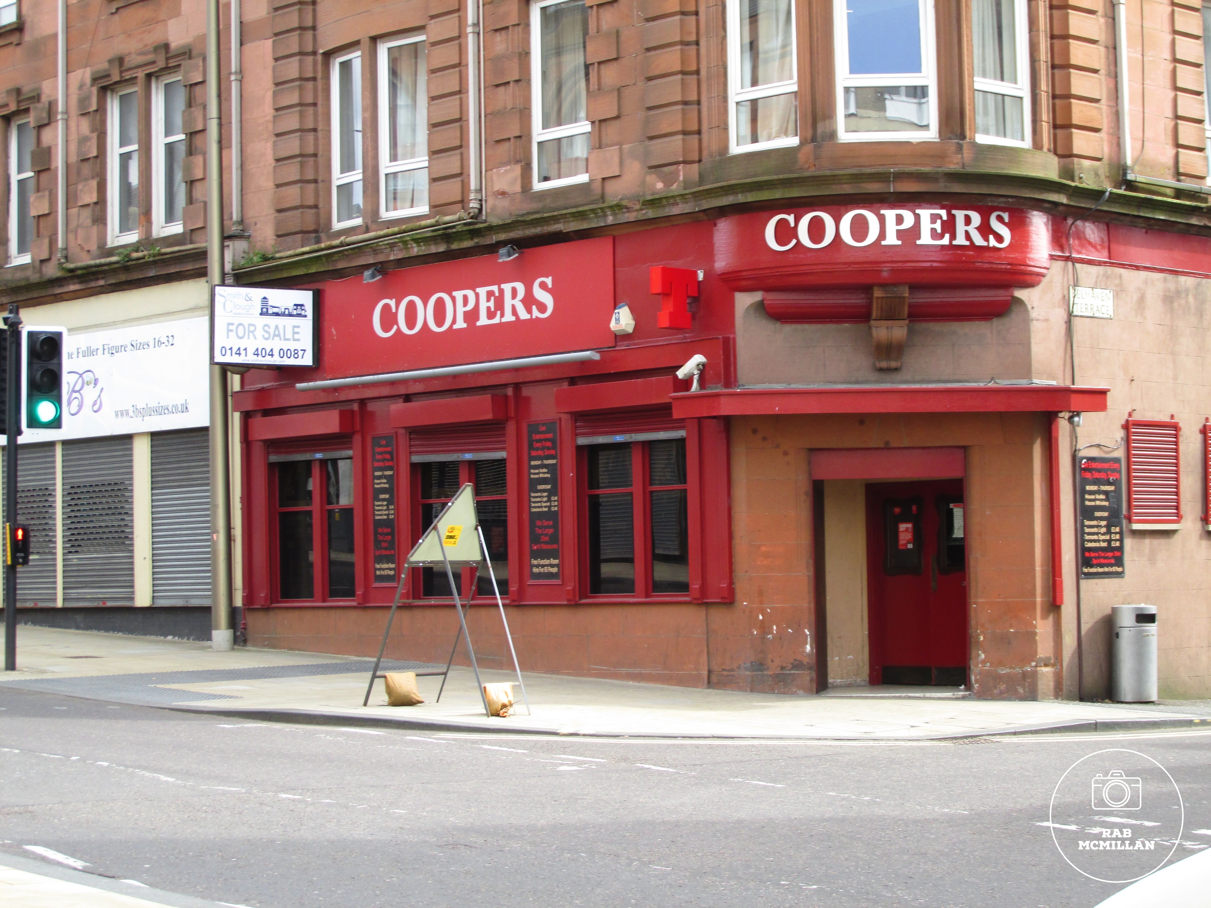 Coopers Bar, Main Street, Wishaw, 2015.