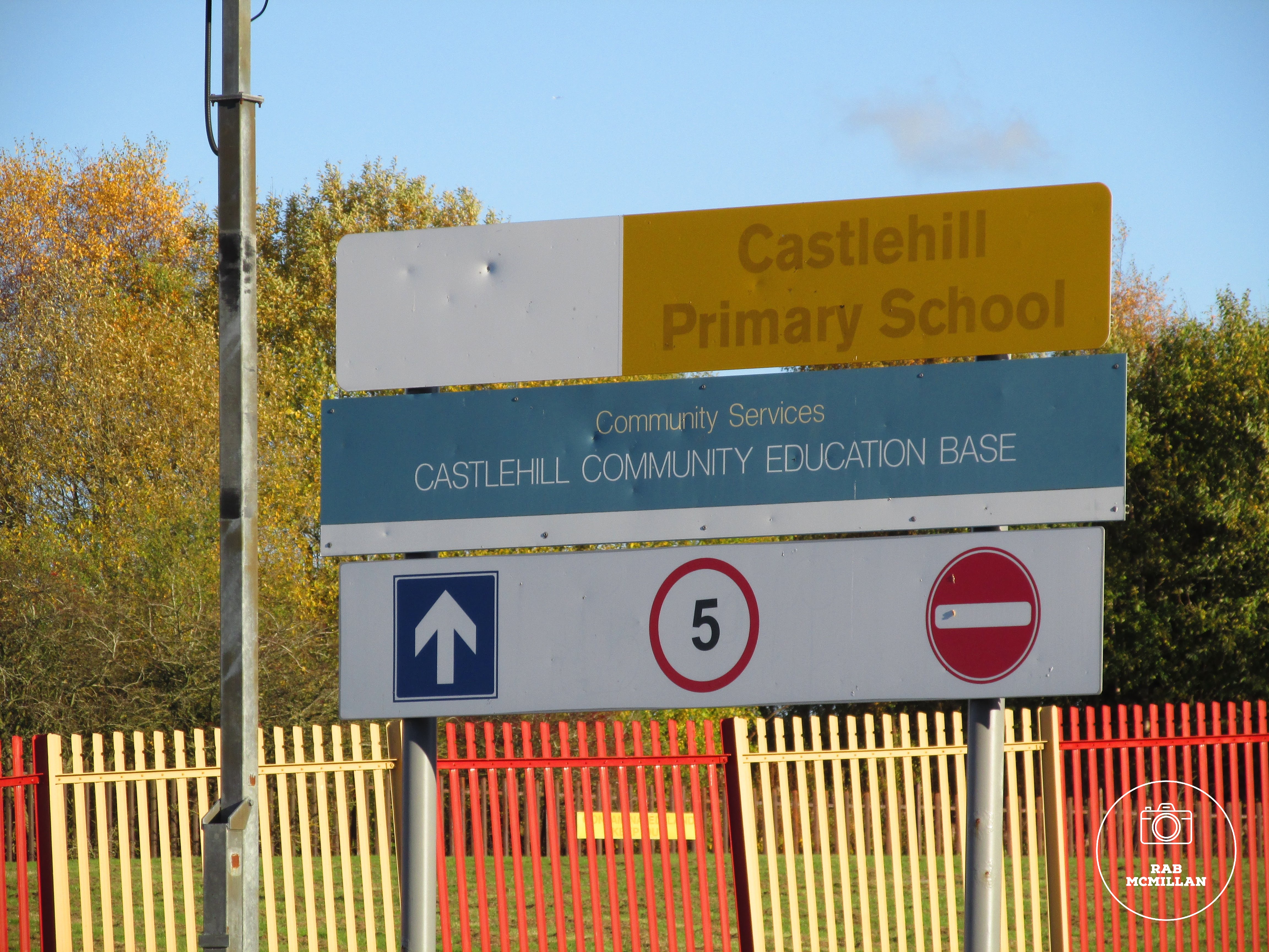 Castlehill Primary School, Gowkthrapple, Wishaw, 2015.